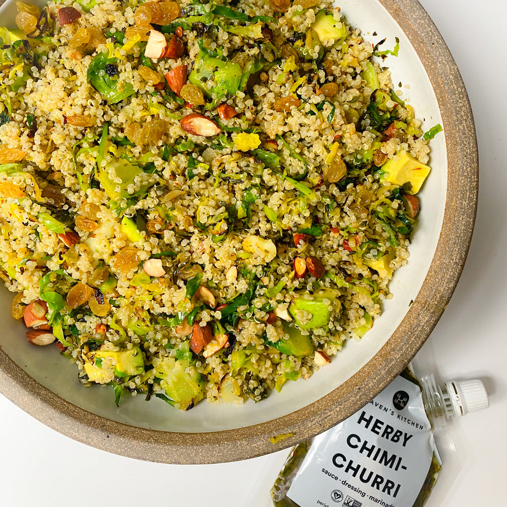 Chimichurri Quinoa Bowl