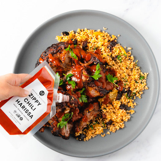Slow-Roasted Harissa Lamb