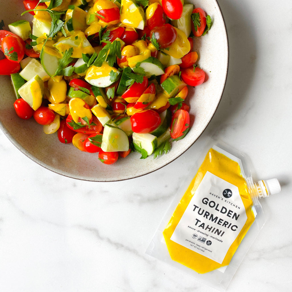 Tomato and Cucumber Mediterranean Salad