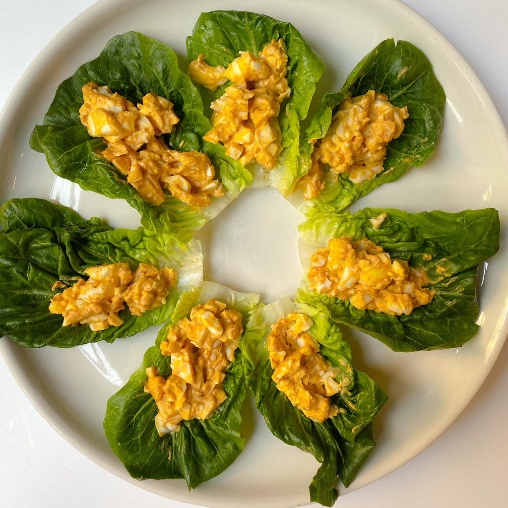 Zippy Harissa Egg Salad