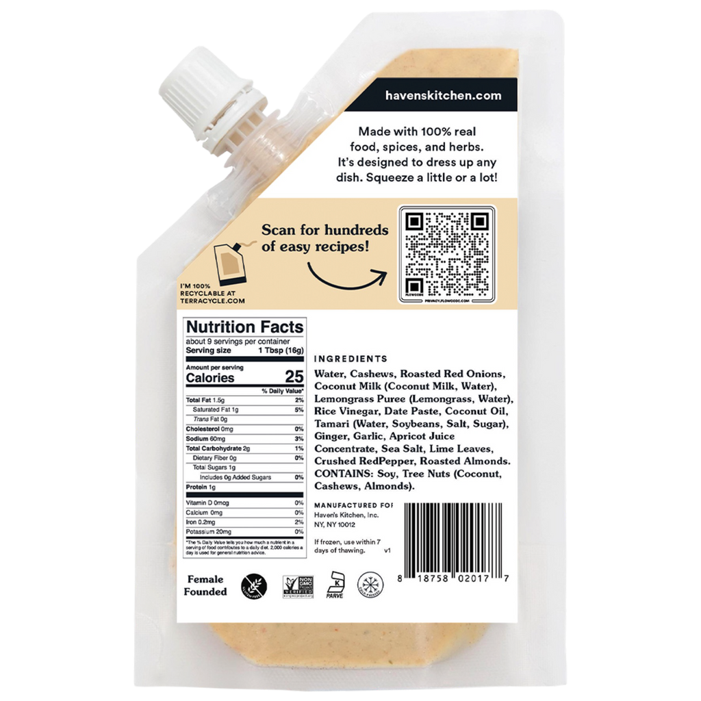 Coconut Cashew Sauce